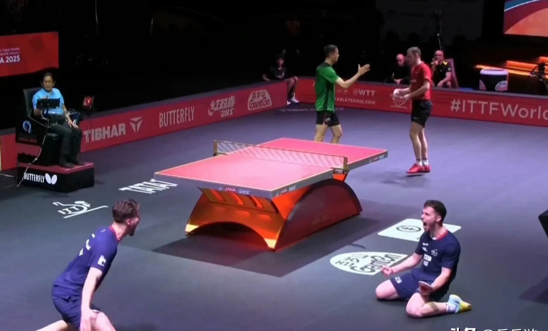 法国乒乓球队碾压德国乒乓球队,水谷隼送出助攻 法国乒乓球队碾压德国乒乓球队,水谷隼送出助攻