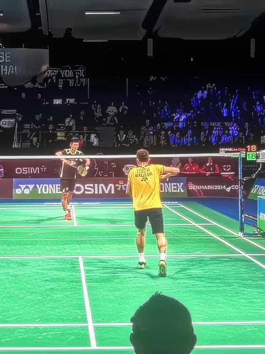 韩国羽毛球队逆转泰国羽毛球队，谌龙统治全场