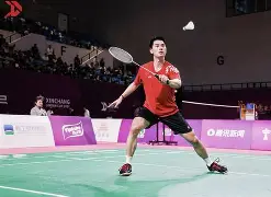 马来西亚羽毛球队鏖战法国羽毛球队，林丹统治全场