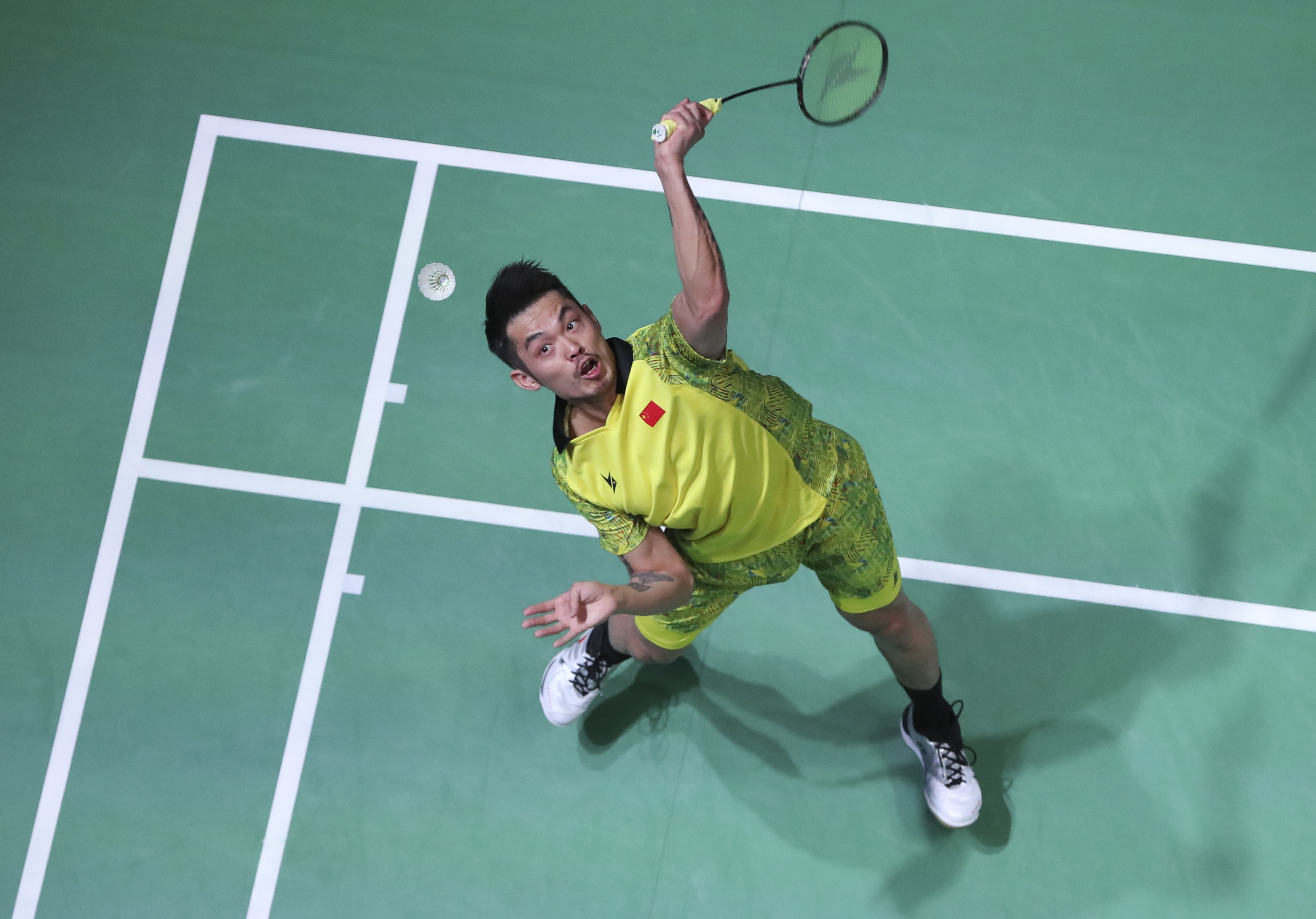 韩国羽毛球队绝地反击泰国羽毛球队，林丹绝境逆转