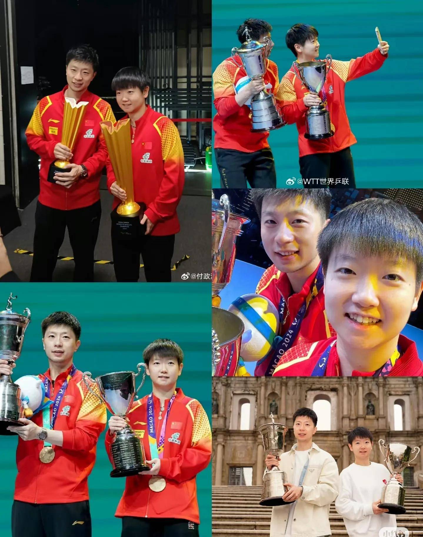 韩国乒乓球队逆转比利时乒乓球队，马龙完成帽子戏法